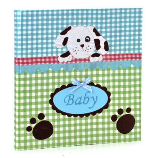 Slika FOTO ALBUM GOLDBUCH  BABY BY GEK BLUE 30X31 60 WHITE