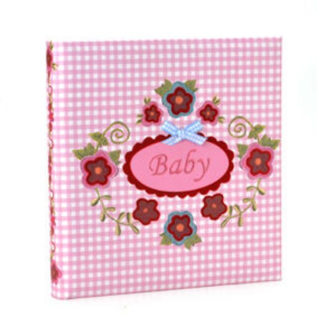 Slika od FOTO ALBUM GOLDBUCH  BABY BY GEK PINK 30X31 60 WHITE