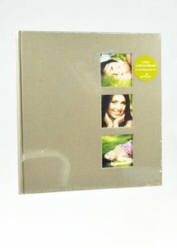 Prikaži podrobnosti za FOTO ALBUM GOLDBUCH  STYLE TAUPE 30X31 60 WHITE Slika FOTO ALBUM GOLDBUCH  STYLE TAUPE 30X31 60 WHITE