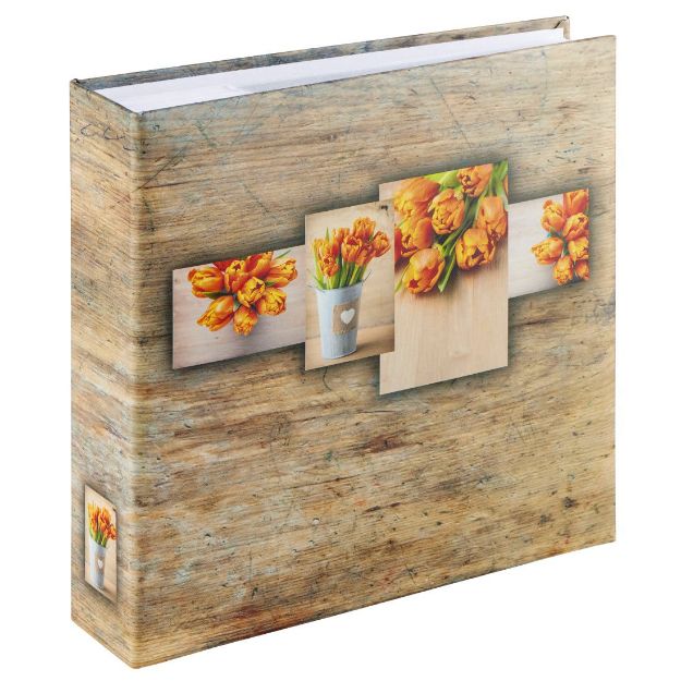 Slika FOTO ALBUM HAMA RUSTICO, 10X15 200 SLIK, ORANGE