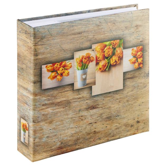 Slika od FOTO ALBUM HAMA RUSTICO, 10X15 200 SLIK, ORANGE