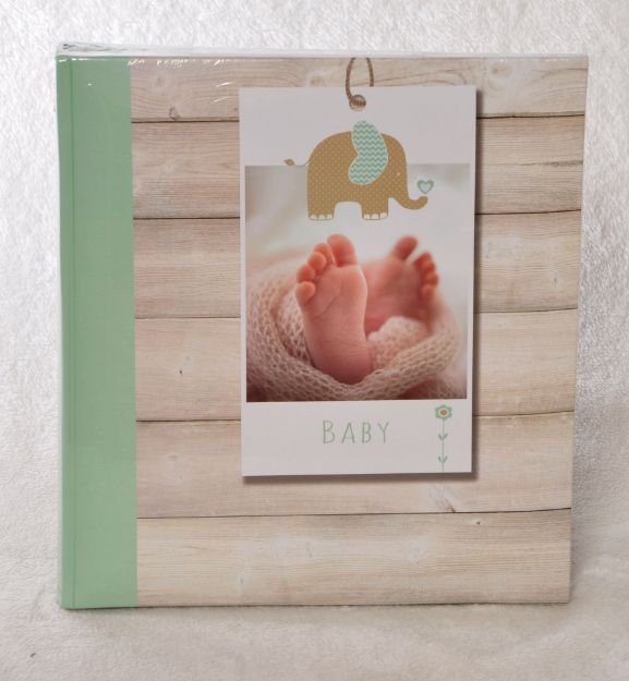 Slika FOTO ALBUM WALTHER BABY WELCOME 28X30,5CM GREEN 50 STRANI BELIH