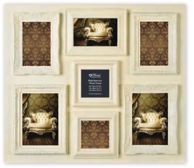 Slika FOTO OKVIR ORNATE 7 MULTI APERTURE   ORNW