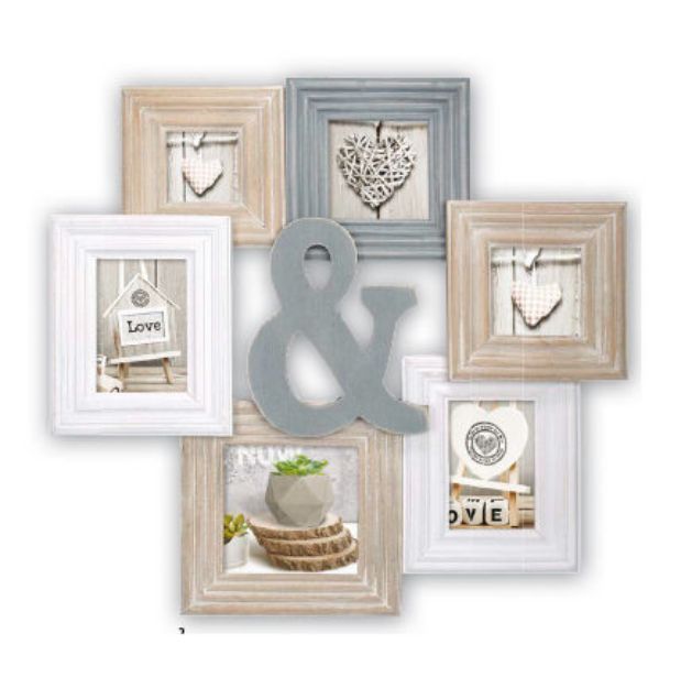 Slika FOTO OKVIR ZEP CHAMBOARD 7,5X7,5 2X9X13 2X10X10 3X13 (52X50) CM TY1453