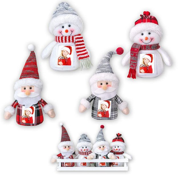 Slika od FOTO OKVIR ZEP CHRISTMAS DECORATION  3,5X4,5 (H 20) CM KS44