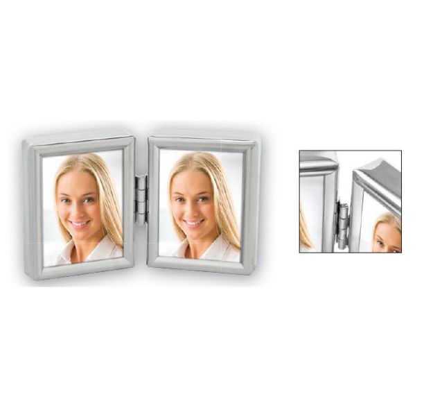 Slika od FOTO OKVIR ZEP DOUBLE MINI METAL 2X3,5X4,5 CM 8735DL