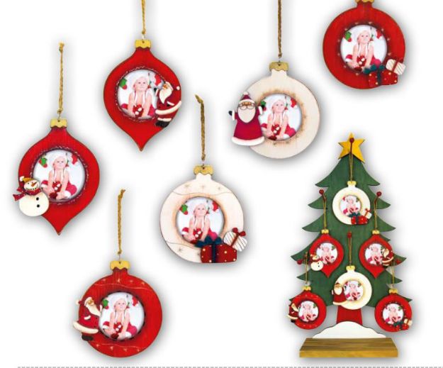 Slika od FOTO OKVIR ZEP KIT CHRISTMAS  6,5X6,5 (30X52) CM L988