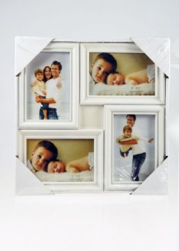 Prikaži podrobnosti za FOTO OKVIR ZEP MALAGA 4X10X15 (31X31) H032W Slika FOTO OKVIR ZEP MALAGA 4X10X15 (31X31) H032W