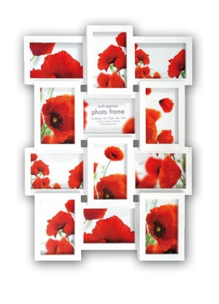 Slika FOTO OKVIR ZEP MULTI WHITE 12X10X15 (44,5X58,5) PI01917
