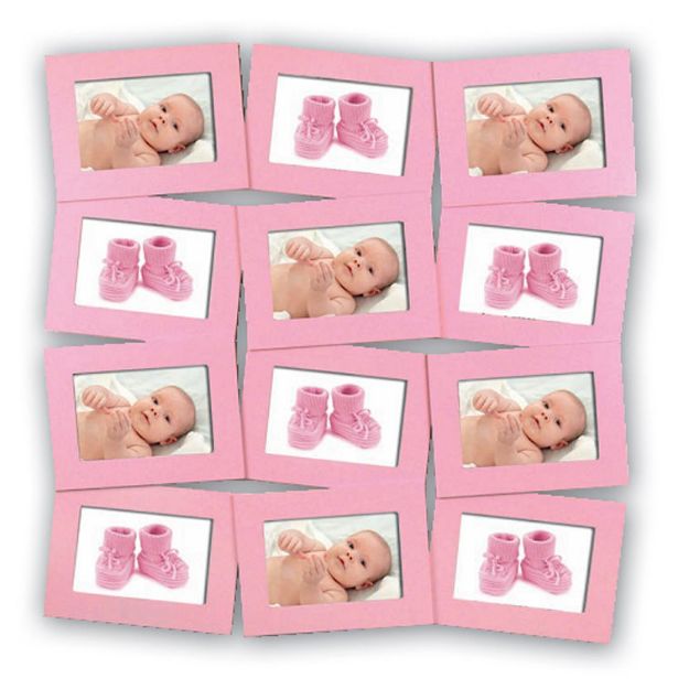 Slika FOTO OKVIR ZEP TRENTO PINK 12X10X15 (63X61) 3412P