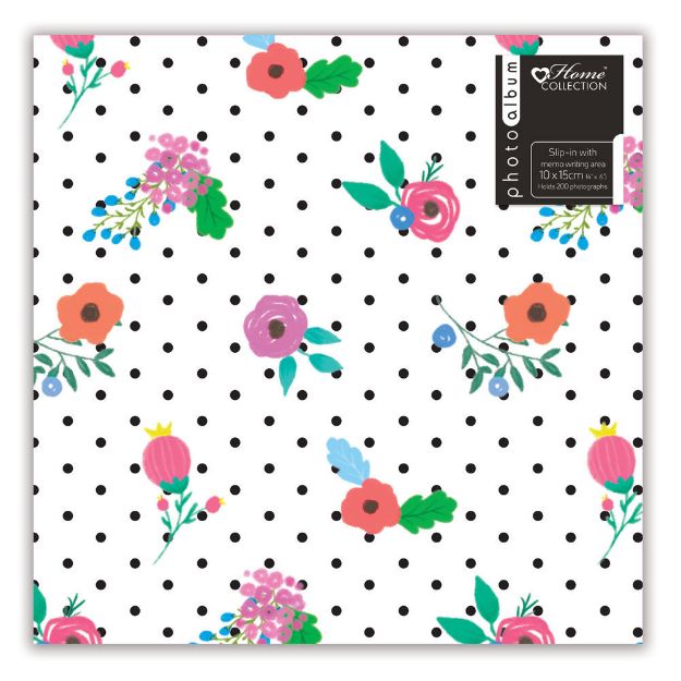 Slika FOTO ALBUM ANCHOR FLORAL 10X15 CM 200 SLIK FLIQ