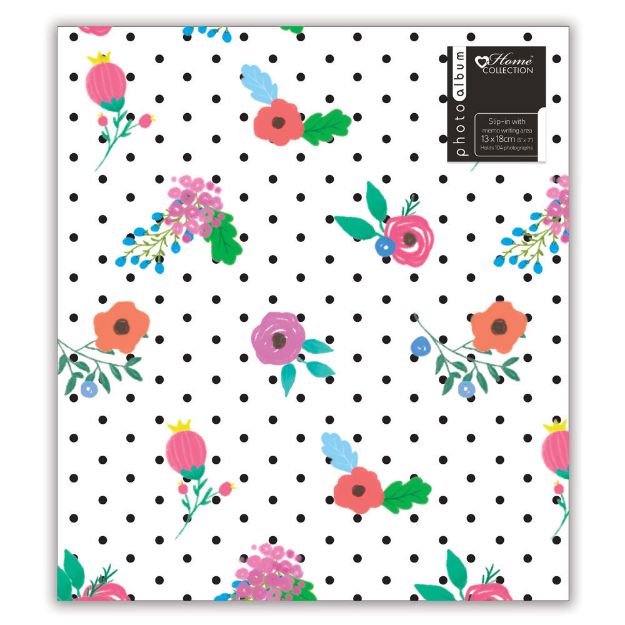 Slika FOTO ALBUM ANCHOR FLORAL 13X18 CM 104 SLIK FLUP