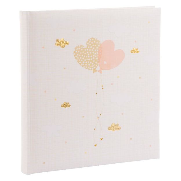Slika FOTO ALBUM GOLDBUCH BALLOONING HEARTS 30X31 60 STRANI BELIH