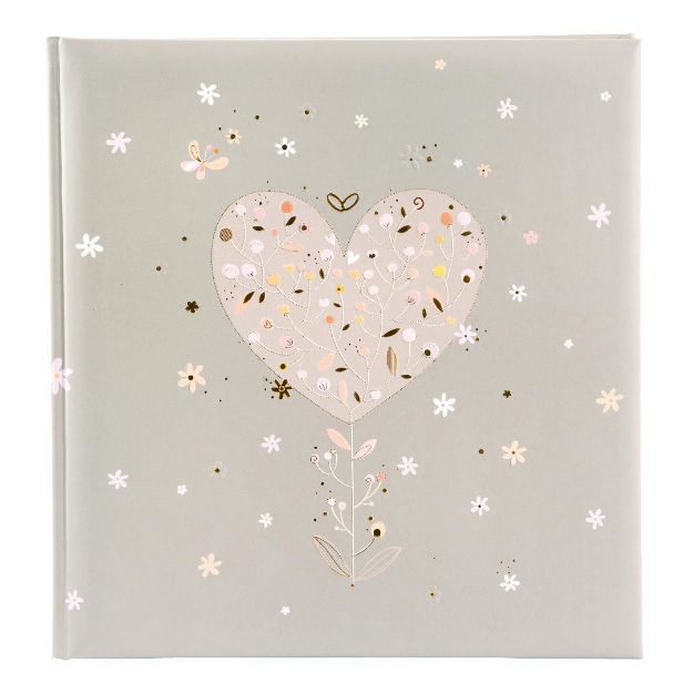 Slika od FOTO ALBUM GOLDBUCH ELEGANT HEART 30X31 CM 60 STRANI BELIH