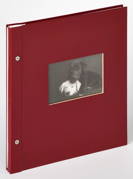 Slika FOTO ALBUM WALTEHR SINFONIA MONZA RDEČ 30X33CM 40 STRANI BELIH SBL-161-R