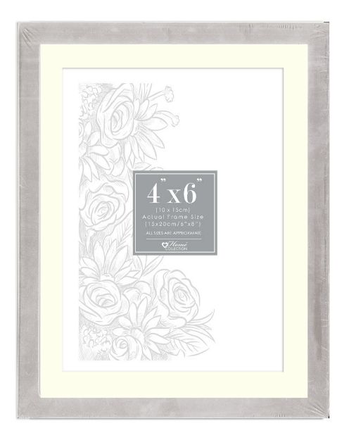Slika FOTO OKVIR ANCHOR  METAL SILVER 10X15 CM GFMW