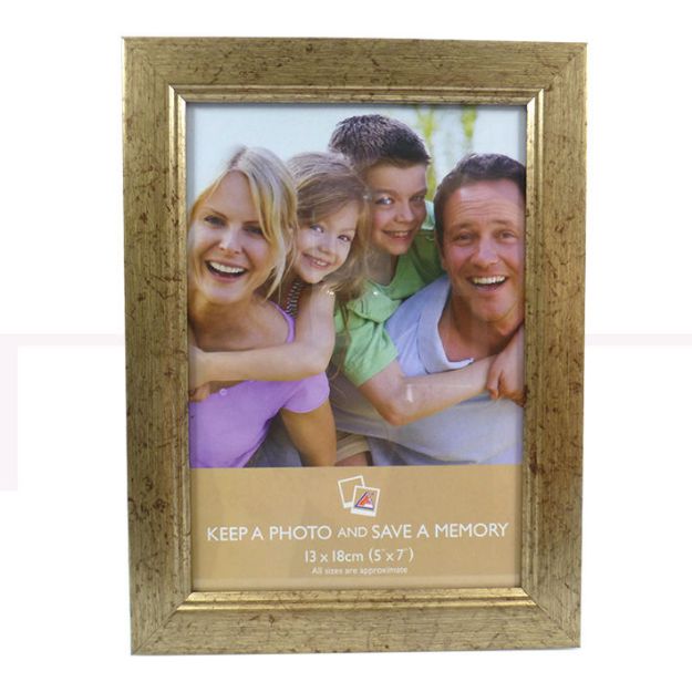 Slika od FOTO OKVIR SCRIPT  GOLD 13X18