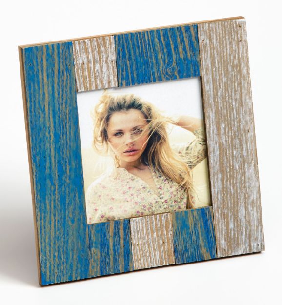 Slika FOTO OKVIR WALTHER AVIGNON , 10X10 CM, BLUE/GREY VK010L
