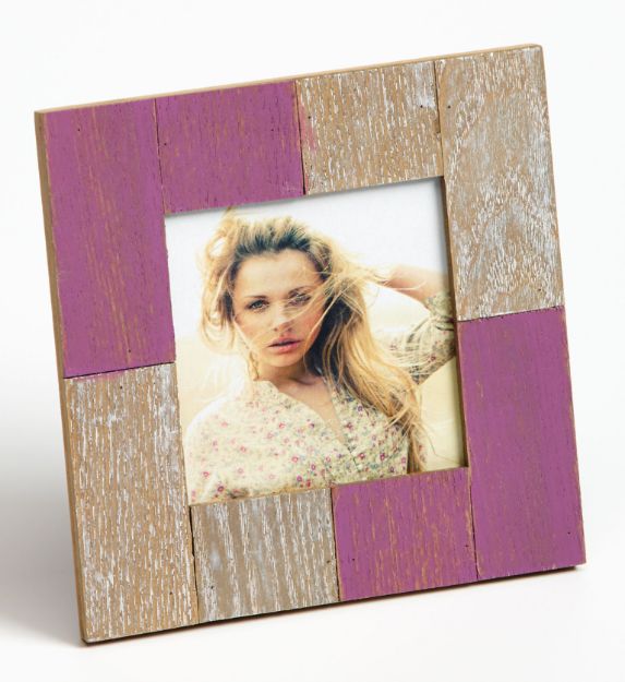 Slika FOTO OKVIR WALTHER AVIGNON , 10X10 CM, LILAC/GREY VK010F