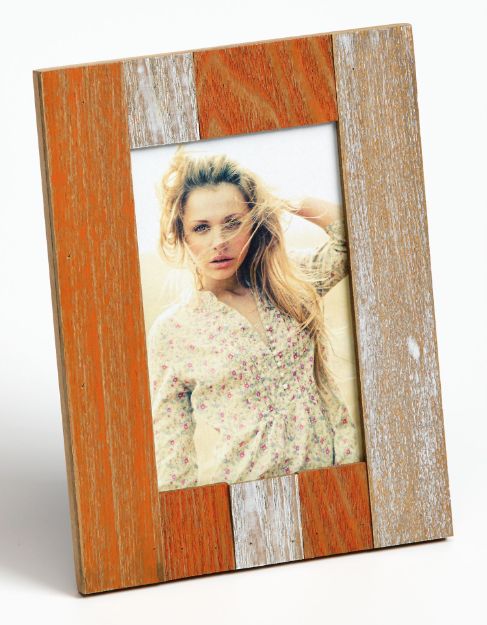 Slika FOTO OKVIR WALTHER AVIGNON , 10X15 CM, ORANGEBROWN/GREY VK015P