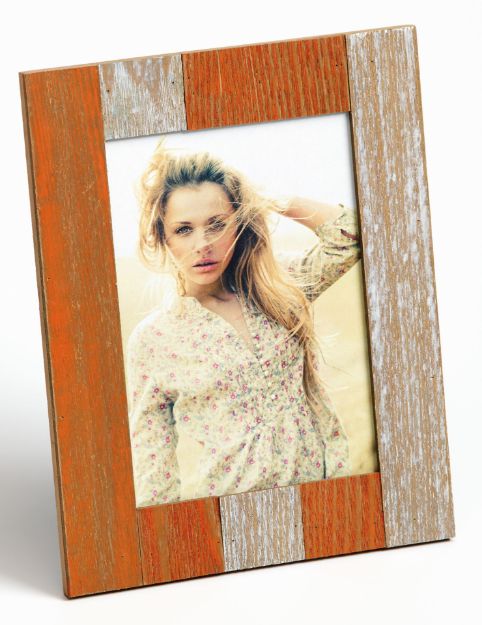 Slika FOTO OKVIR WALTHER AVIGNON , 13X18 CM, ORANGEBROWN/GREY VK318P