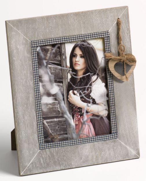 Slika FOTO OKVIR WALTHER BAVARIAN HEART , BLUE 13X18 CM QY318D