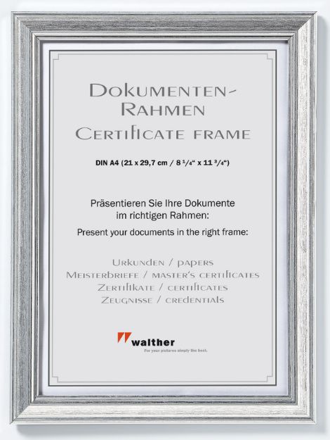 Slika FOTO OKVIR WALTHER LOUNGE 15X20 CM, SILVER JA520S
