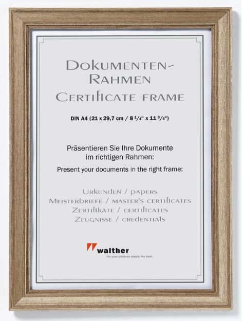 Slika FOTO OKVIR WALTHER LOUNGE 21X30 CM, STEEL JA130D