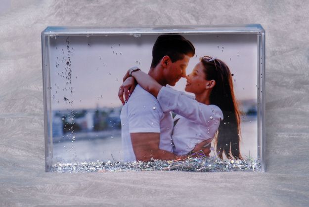 Slika FOTO OKVIR ZEP SHAKE FRAME GLITTER  10X15 CM RB204
