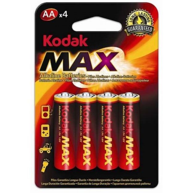 Slika KODAK BATERIJA MAX AA LR 6  4/1 blister 887930952865