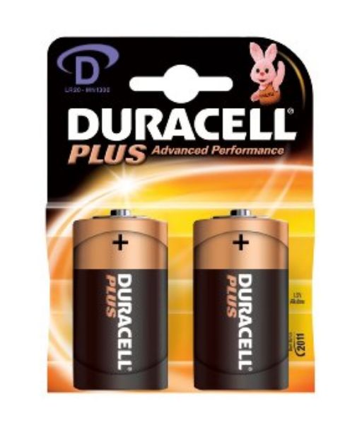 Slika od DURACELL  PLUS POWER MN1300 D - LR 20 2/1 blister