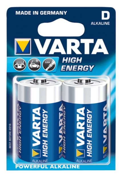 Slika VARTA 4020 (LR 20) 1.5V  2/1 blister