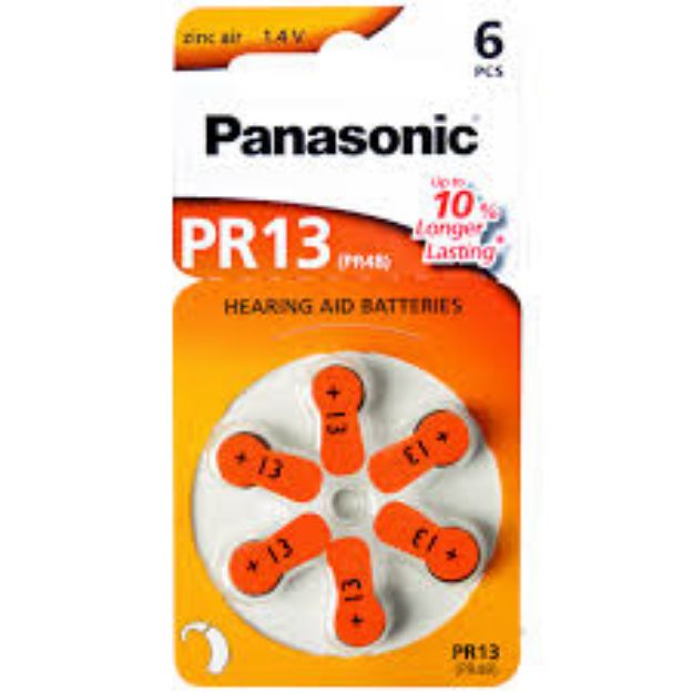 Slika PANASONIC ZINC AIR PR13L/6LB  5410853057017