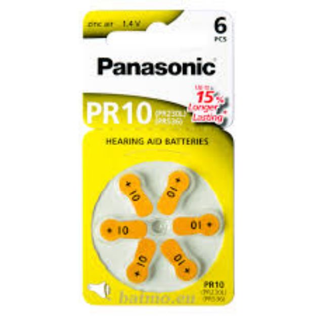 Slika PANASONIC ZINC AIR PR10L/6LB  5410853057024
