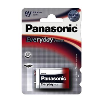 Prikaži podrobnosti za PANASONIC EVERYDAY POWER SILVER 6LR61EPS/1BP Slika PANASONIC EVERYDAY POWER SILVER 6LR61EPS/1BP