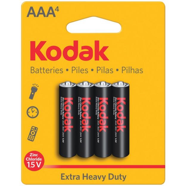 Slika KODAK BATERIJA MAX AAA LR 3  4/1 blister 887930952810