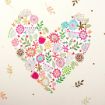 Slika FOTO ALBUM GOLDBUCH FLOWERS IN THE HEART 30X31 CM 60 STRANI BELIH