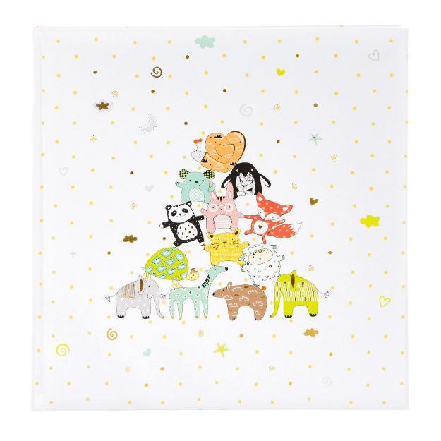 Slika FOTO ALBUM GOLDBUCH ANIMAL PYRAMID  BABY  30X31CM  60 STRANI BELIH