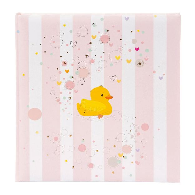 Slika FOTO ALBUM GOLDBUCH RUBBER DUCK GIRL BABY  30X31CM  60 STRANI BELIH