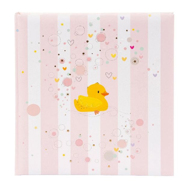 Slika od FOTO ALBUM GOLDBUCH RUBBER DUCK GIRL BABY  30X31CM  60 STRANI BELIH