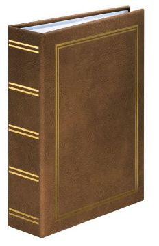 Prikaži podrobnosti za FOTO ALBUM HAMA LONDON ZA 200 SLIK 9X13 cm, RJAV Slika FOTO ALBUM HAMA LONDON ZA 200 SLIK 9X13 cm, RJAV