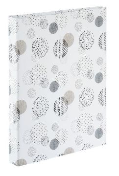 Prikaži podrobnosti za FOTO ALBUM HAMA GRAPHIC 19X24,5 CM 40 STRANI BELIH, DOTS Slika FOTO ALBUM HAMA GRAPHIC 19X24,5 CM 40 STRANI BELIH, DOTS
