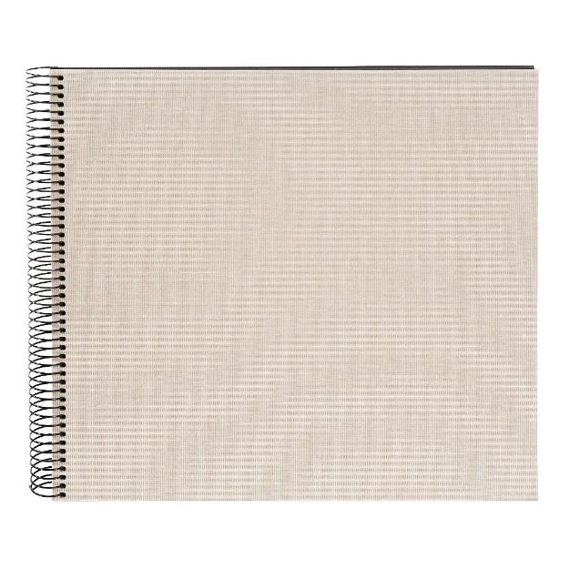 Slika FOTO ALBUM GOLDBUCH SUMMERTIME TREND BEIGE SPIRAL 35X30CM  40 STRANI ČRNIH