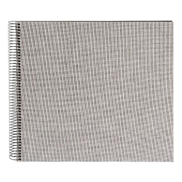 Slika od FOTO ALBUM GOLDBUCH SUMMERTIME TREND GREY SPIRAL 35X30CM  40 STRANI ČRNIH