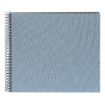 Slika FOTO ALBUM GOLDBUCH SUMMERTIME BLUE/GREY SPIRAL 35X30CM  40 STRANI ČRNIH