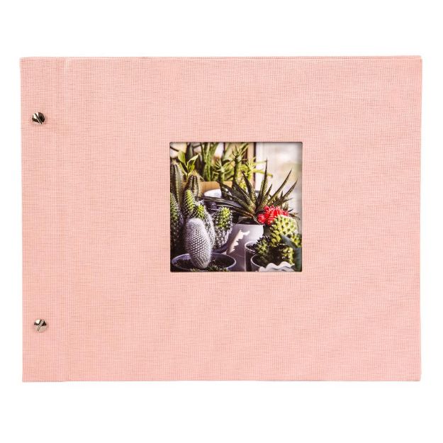 Slika od FOTO ALBUM GOLDBUCH BELLA VISTA ROSÉ SCREW TYPE  30X25 CM  40 STRANI ČRNIH