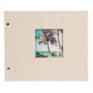 Slika FOTO ALBUM GOLDBUCH BELLA VISTA SANDGREY SCREW TYPE  30X25 CM  40 STRANI ČRNIH