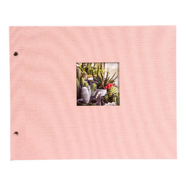 Slika FOTO ALBUM GOLDBUCH BELLA VISTA ROSÉ SCREW TYPE  39X31 CM  40 STRANI ČRNIH