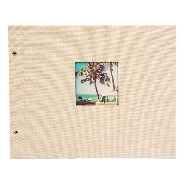 Slika FOTO ALBUM GOLDBUCH BELLA VISTA SANDGREY SCREW TYPE  39X31 CM  40 STRANI ČRNIH