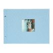 Slika od FOTO ALBUM GOLDBUCH BELLA VISTA SKY-BLUE SCREW TYPE  39X31 CM  40 STRANI ČRNIH